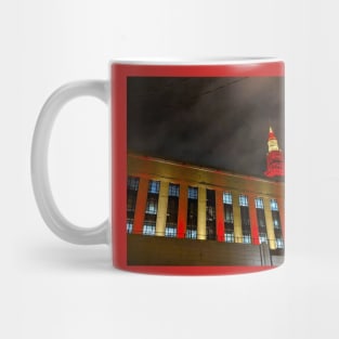 Tower City Red & Yellow Mug